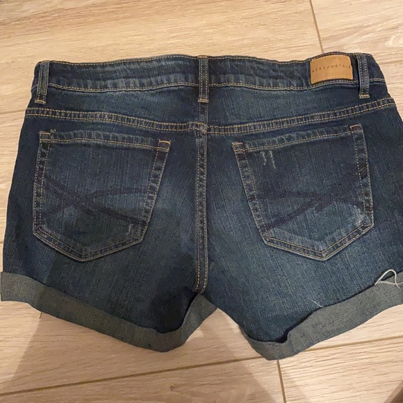 Aeropostale Midi Jean Shorts - Picture 2 of 3